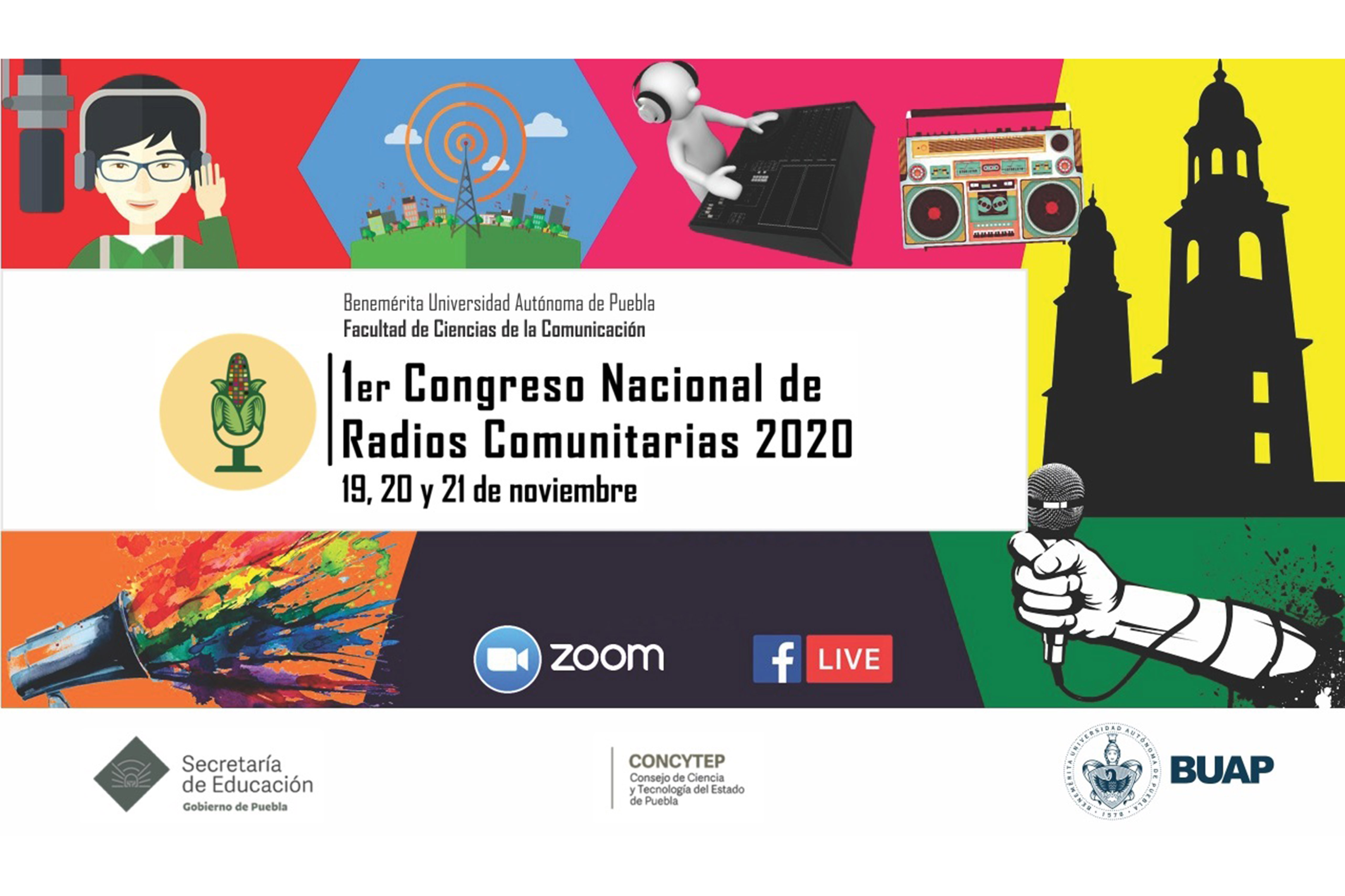 BUAP Celebrará El Primer Congreso Nacional De Radios Comunitarias 2020 ...